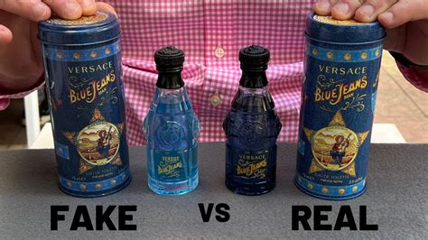 versace blue jeans original vs fake|versace blue jeans superdrug.